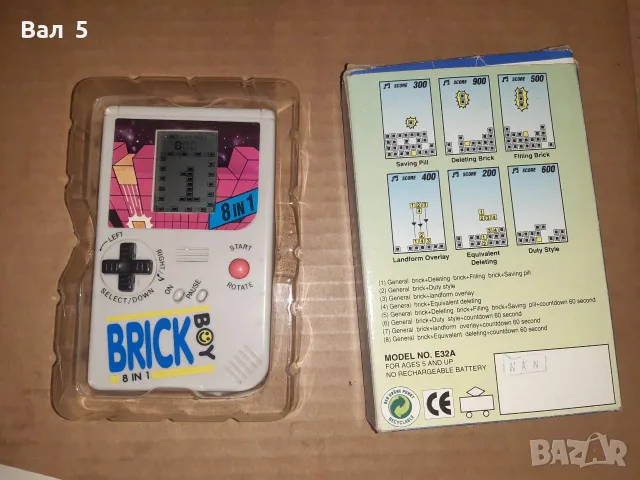 Стара електронна игра BRICK BOY 8 in 1, снимка 5 - Антикварни и старинни предмети - 56494787