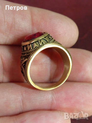 Мъжки пръстен, снимка 6 - Пръстени - 52844630