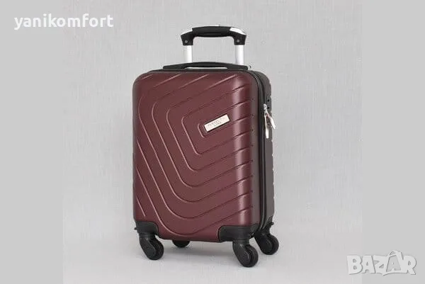 Wizz air куфар за ръчен багаж 40/30/20 с 4 колелца от ABS - твърд куфар, снимка 4 - Куфари - 56200113