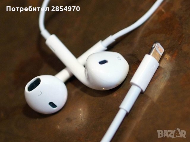 Apple EarPods с Lighting connector Оригинални Слушалки от iPhone X, снимка 1 - Слушалки, hands-free - 31277015