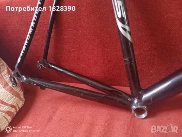 Шосейна рамка Cannondale CAAD5 R1000Si 60 см 1.8 кг, снимка 2 - Части за велосипеди - 50673301