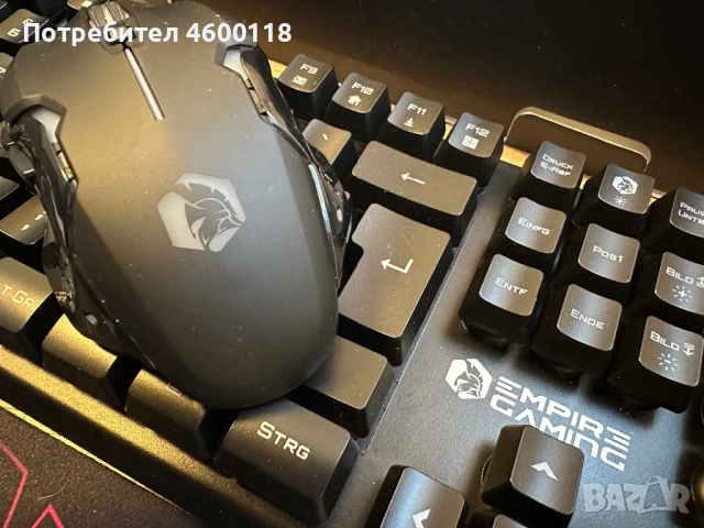 Геймърска клавиатура с мишка, снимка 5 - Клавиатури и мишки - 52427968