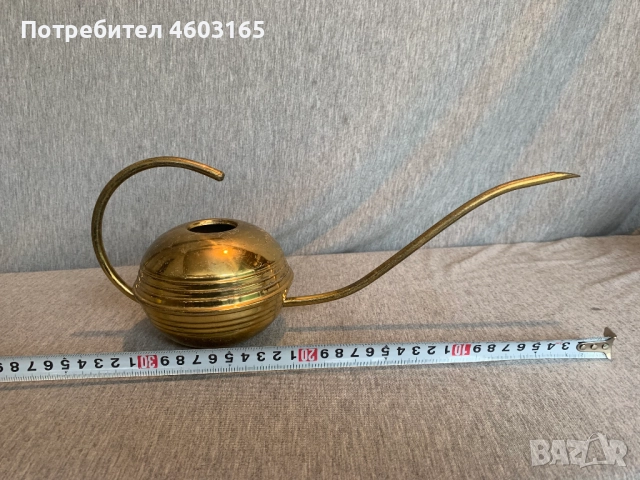 мини лейка, меден и месингов винтидж , снимка 2 - Антикварни и старинни предмети - 52594936