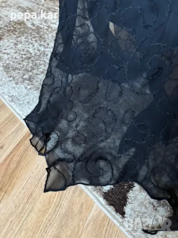 Gevanel  Костюм с черна дантелена пола и цветна блуза 42-44, снимка 10 - Костюми - 50241147