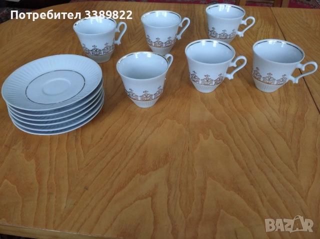 порцеланова чашки и чиники, снимка 1