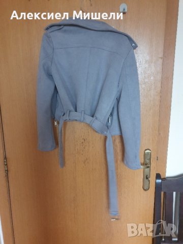 Дамски сиви боти Steve Madden + плътно яке, снимка 7 - Дамски боти - 39448182