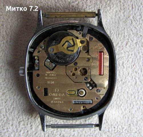 Часовник omega de ville quartz, снимка 6 - Антикварни и старинни предмети - 37731898