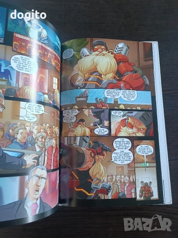 Overwatch Anthology Volume 1 (Hardcover) колекционерско издание, снимка 4 - Колекции - 54110753