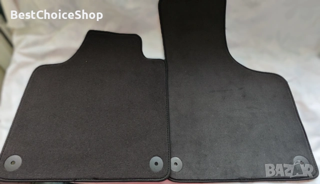 Велурени / мокетни стелки за Audi A3 2003-2012 - Тъмно сиви поръбени и отвори за захващане, снимка 9 - Аксесоари и консумативи - 53261013