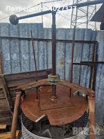 преса за грозде, снимка 2 - Други стоки за дома - 44736560