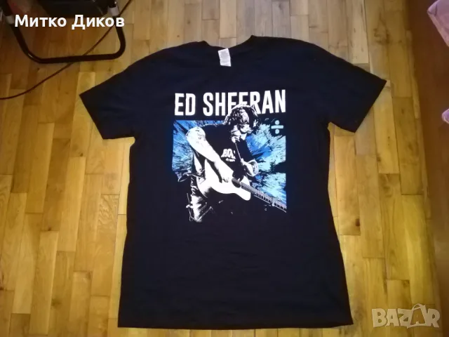 Ed Sheeran Divide World Tour маркова тениска Гилдан размер Л, снимка 1 - Тениски - 49498255