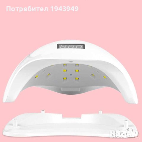 Елегантна UV LED  лампа за изпичане на лак, снимка 3 - Друга електроника - 44183675