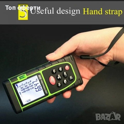 Лазерен дистанциометър за измерване на разстояние, площ или обем 40m., снимка 5 - Друга електроника - 44465590