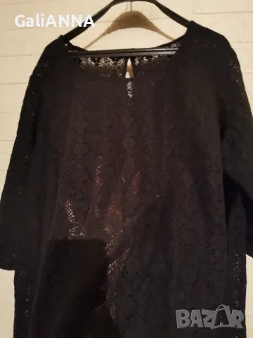 СТРАХОТНА ДАНТЕЛЕНА ТУНИКА 3XL-4XL, снимка 6 - Туники - 49732852