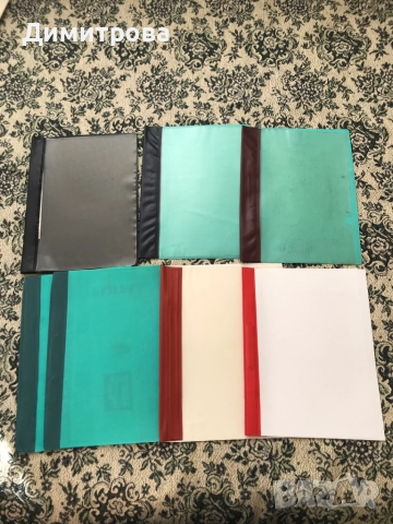 Папки кожени за документи, папки пластмасови за документи, снимка 2 - Ученически пособия, канцеларски материали - 38818892