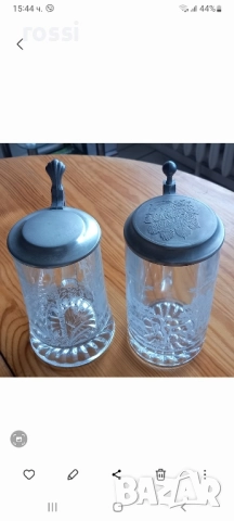 Vintage. Нови. Ловна тематика. Немски стъклени халби 0,5 л. Халба., снимка 6 - Антикварни и старинни предмети - 47508658