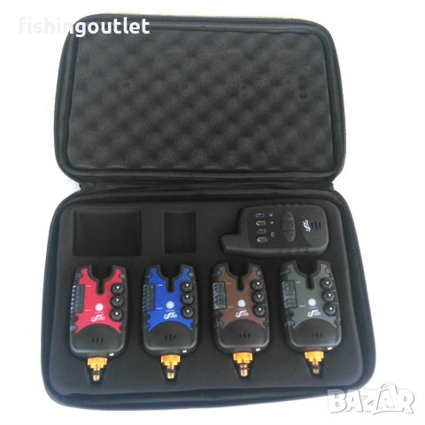 Сигнализатори със станция - 4 бр( аларма срещу крадци и нощен режим )