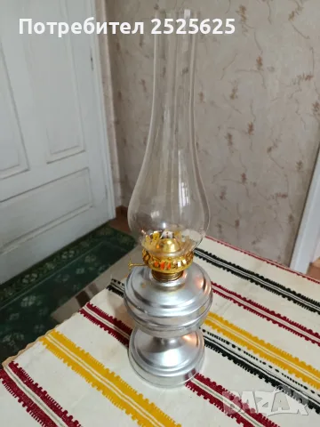 Настолна газена лампа 