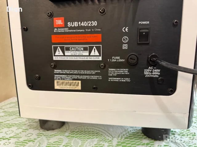 JBL Sub 140 8” Subwoofer , снимка 5 - Тонколони - 49394234