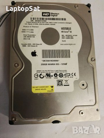 HDD WD2500JS 250GB, снимка 1 - Твърди дискове - 36802993