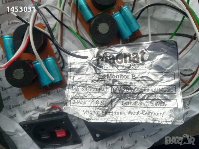 Magnat Monitor B филтри среди терминали, снимка 5 - Аудиосистеми - 40662903