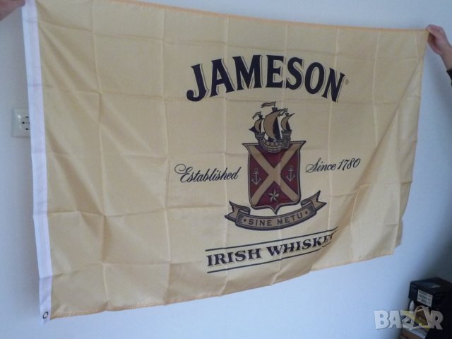 Jameson ирландско уиски знаме рекламно бар дискотека whiskey, снимка 2 - Друго търговско оборудване - 36533868