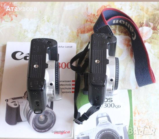 Canon EOS 300 лентов фотоапарат - два броя, снимка 8 - Фотоапарати - 39808681