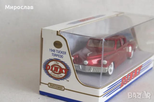 1:43 DINKY MATCHBOX TUCKER TORPEDO КОЛИЧКА МОДЕЛ, снимка 3 - Колекции - 49430864