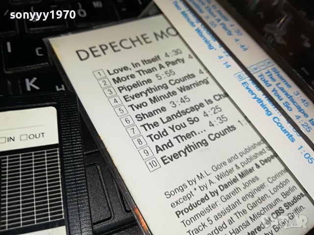 DEPECHE MODE 2708221947, снимка 14 - Аудио касети - 37820037
