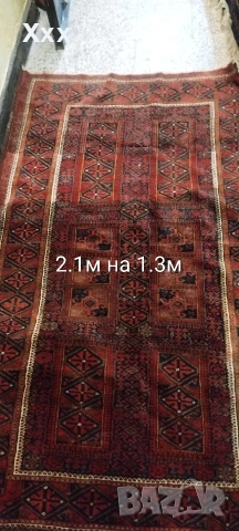 Ръчно тъкан вълнен килим.Антика за ценители.