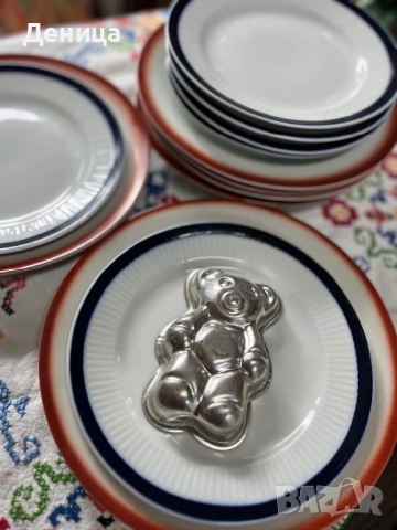 Едни различни чинии на Китка  Според мен си пастват чудесно , снимка 2 - Чинии - 52668749