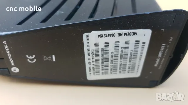 Модем Motorola SBV5121E , снимка 2 - Други - 47259012