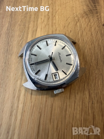 Класически съветски механичен часовник Raketa (Ракета) с дата — СССР, снимка 2 - Мъжки - 55709293