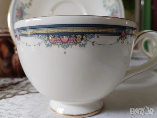 Двойни сетове  Английски порцелан. Royal Doulton-The Romantic Collection - Juliet, снимка 3 - Чаши - 48934826