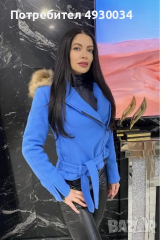 Alessa Палто от естествен косъм
