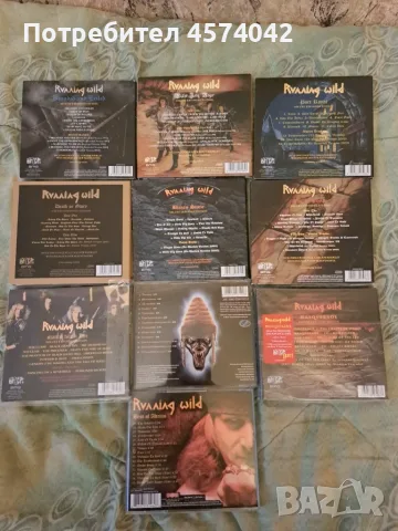 Оригинални дискове на Running Wild CD, снимка 2 - CD дискове - 55780304