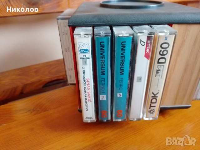 Аудиокасетки TDK, BASF, "20бр х 0,50€=10€"!+Стойка "5€"!