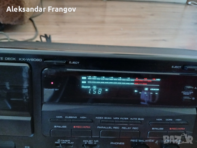 двукасетъчен дек KENWOOD модел KX - W 8060