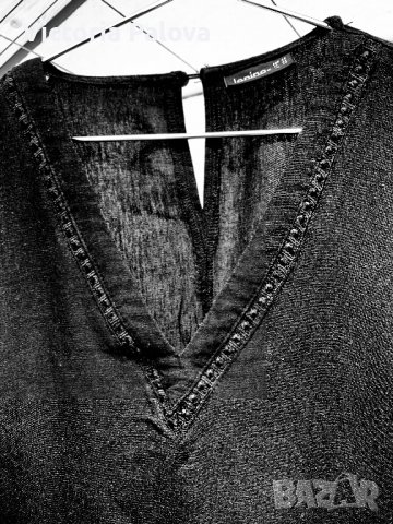 Модерна кройка рокля ,лен и вискоза,Германия, снимка 10 - Рокли - 37327347