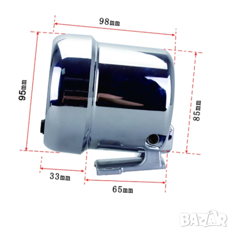Оборотомер с шифт лампа 7 цветен, снимка 5 - Аксесоари и консумативи - 44636256