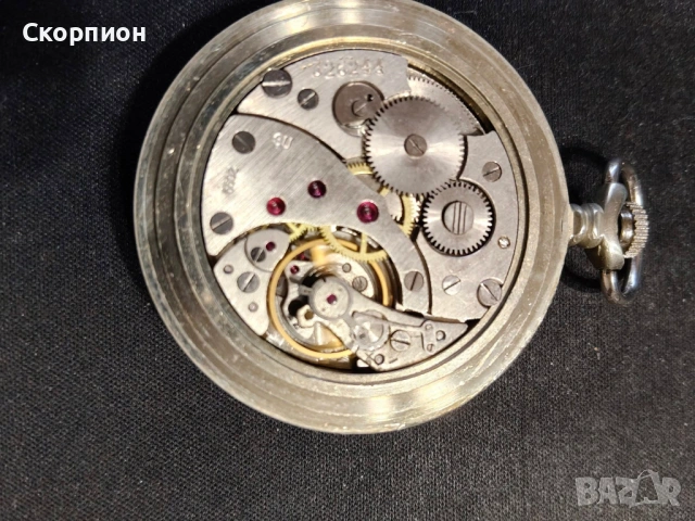 Джобен часовник - Молния - СССР - КОРАБ - Промоция, снимка 12 - Джобни - 51389541