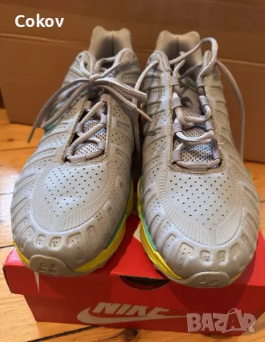 Nike Shox TLX Silver/Lime Limited, снимка 3 - Маратонки - 56519885