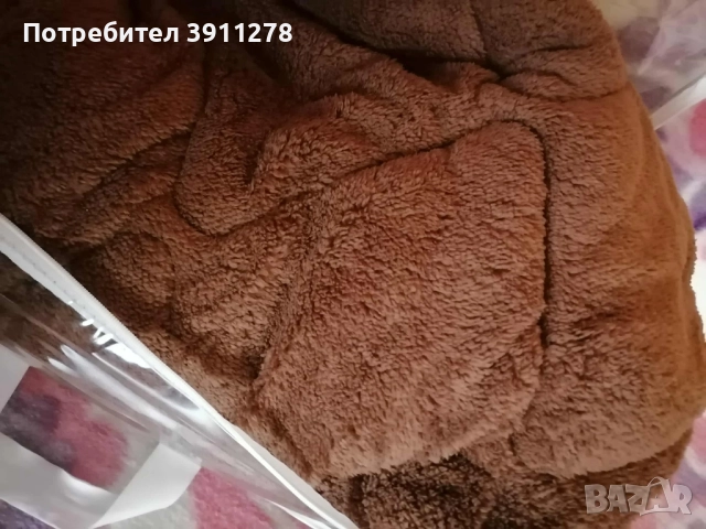 Двулицев юрган, снимка 3 - Олекотени завивки и одеяла - 52155208