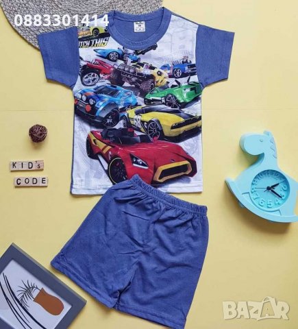 Детски пижами с къс и дълъг ръкав , снимка 3 - Детски пижами - 31465183