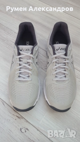 Нови сиви дамски маратонки ASICS GEL-NETBURNER размер 42, снимка 5 - Маратонки - 52830076
