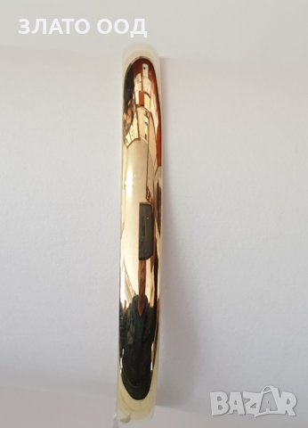 Златна гривна еластична белезник 14К, снимка 3 - Гривни - 31421368