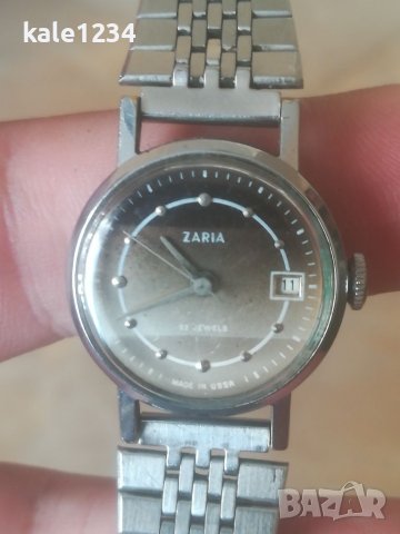 Дамски часовник ZARIA. Made in USSR. Механичен механизъм. ЗАРЯ. СССР. Vintage watch. Ретро часовник.