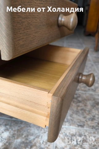 Две дъбови нощни шкафчета, снимка 6 - Шкафове - 54145841