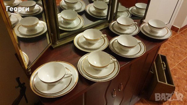  Сервиз за чай и кафе от фин порцелан , снимка 1