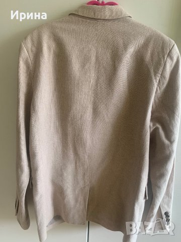 Сако от лен и памук “Н&М”, 11-12 г., снимка 2 - Детски якета и елеци - 42417168